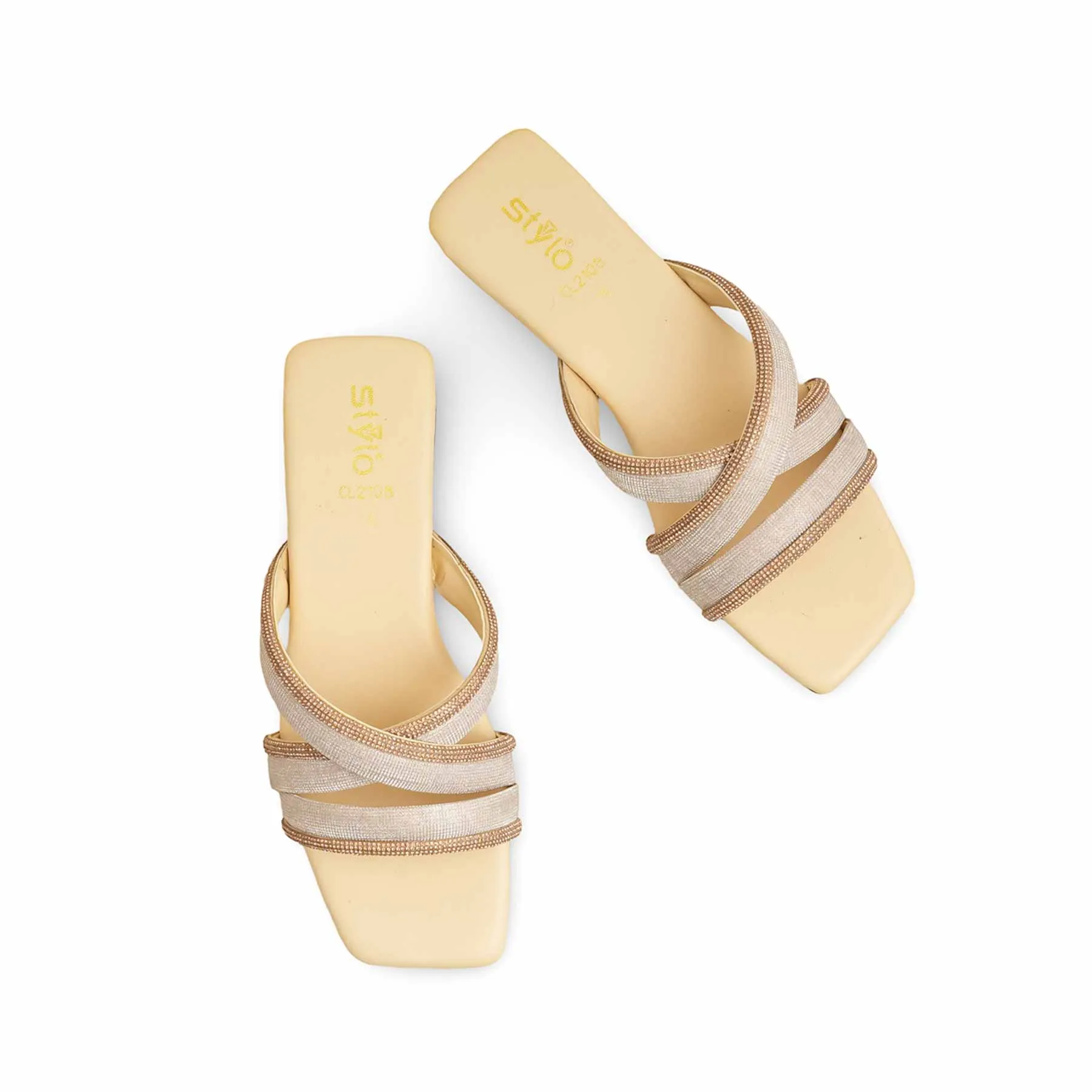 Golden Casual Slipper CL2108 Outfit Walk Ring Time