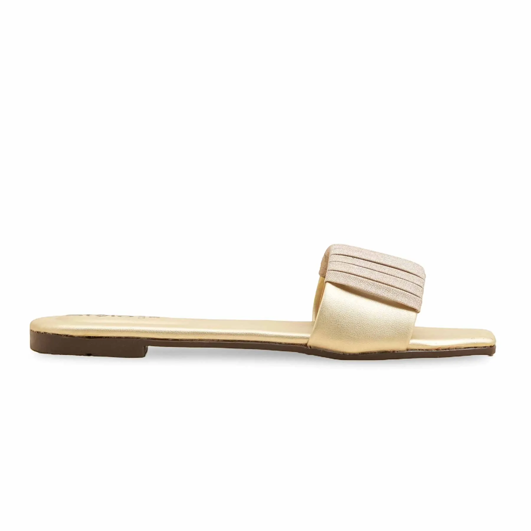 Park Glow Summer Stroll Golden Casual Slipper CL2116