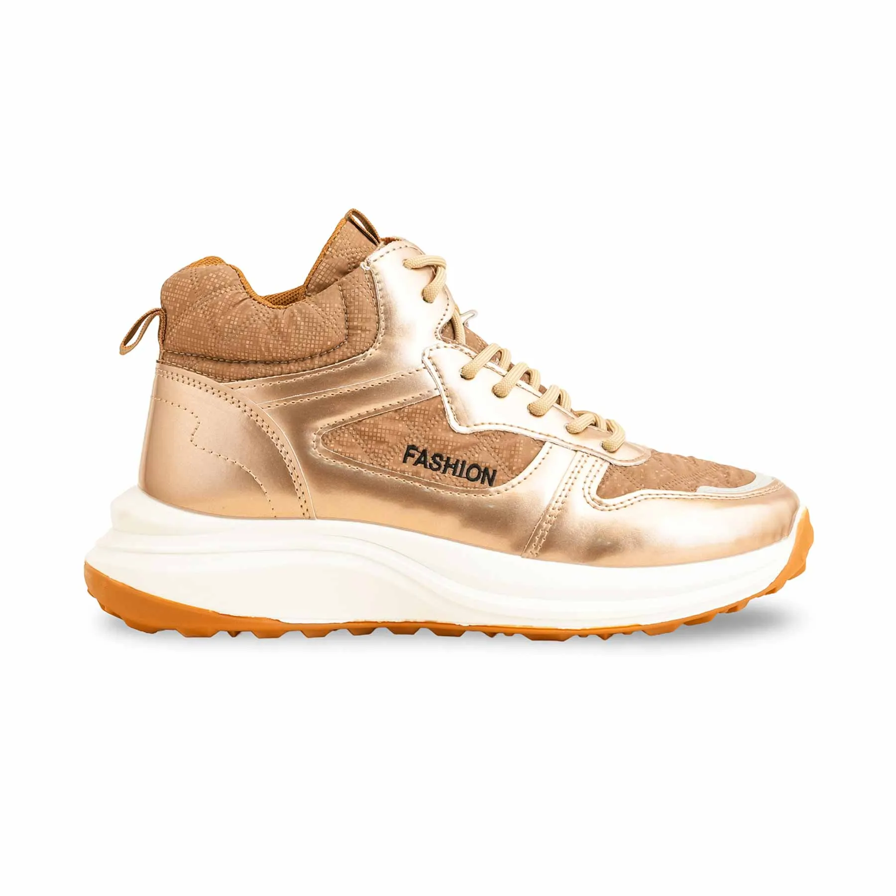 Golden Casual Sneaker AT7246 Abrasion Resistant Material Optimal lining