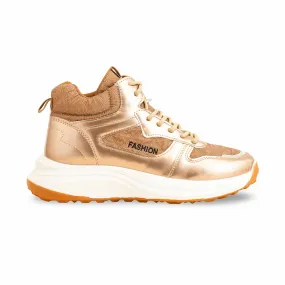 Golden Casual Sneaker AT7246 Abrasion Resistant Material Optimal lining