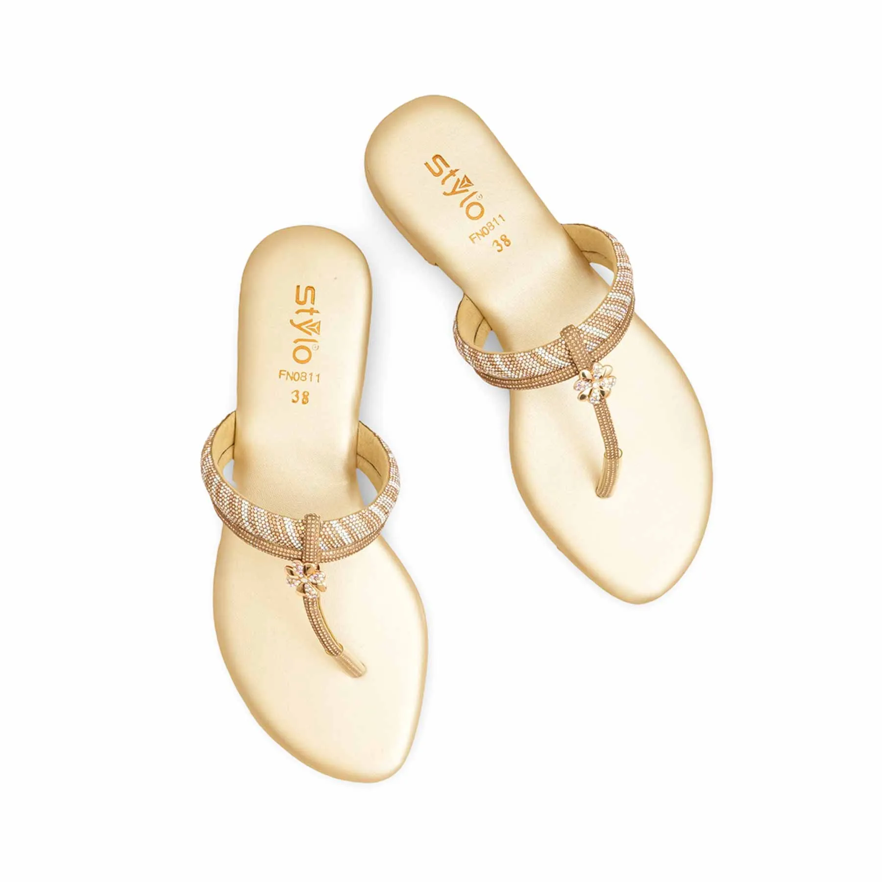 Golden Fancy Chappal FN0811 Shore Line