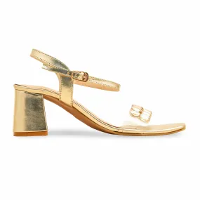 Perfect Steps Casual Sandals Golden Fancy Sandal FN6178