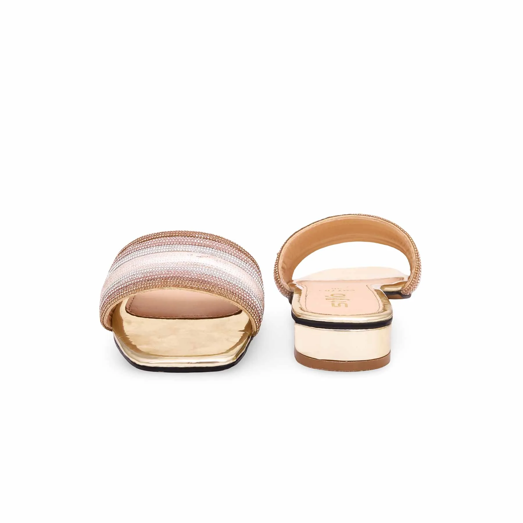 Golden Fancy Slipper FN7781 Designer Quality Walk With Confidence