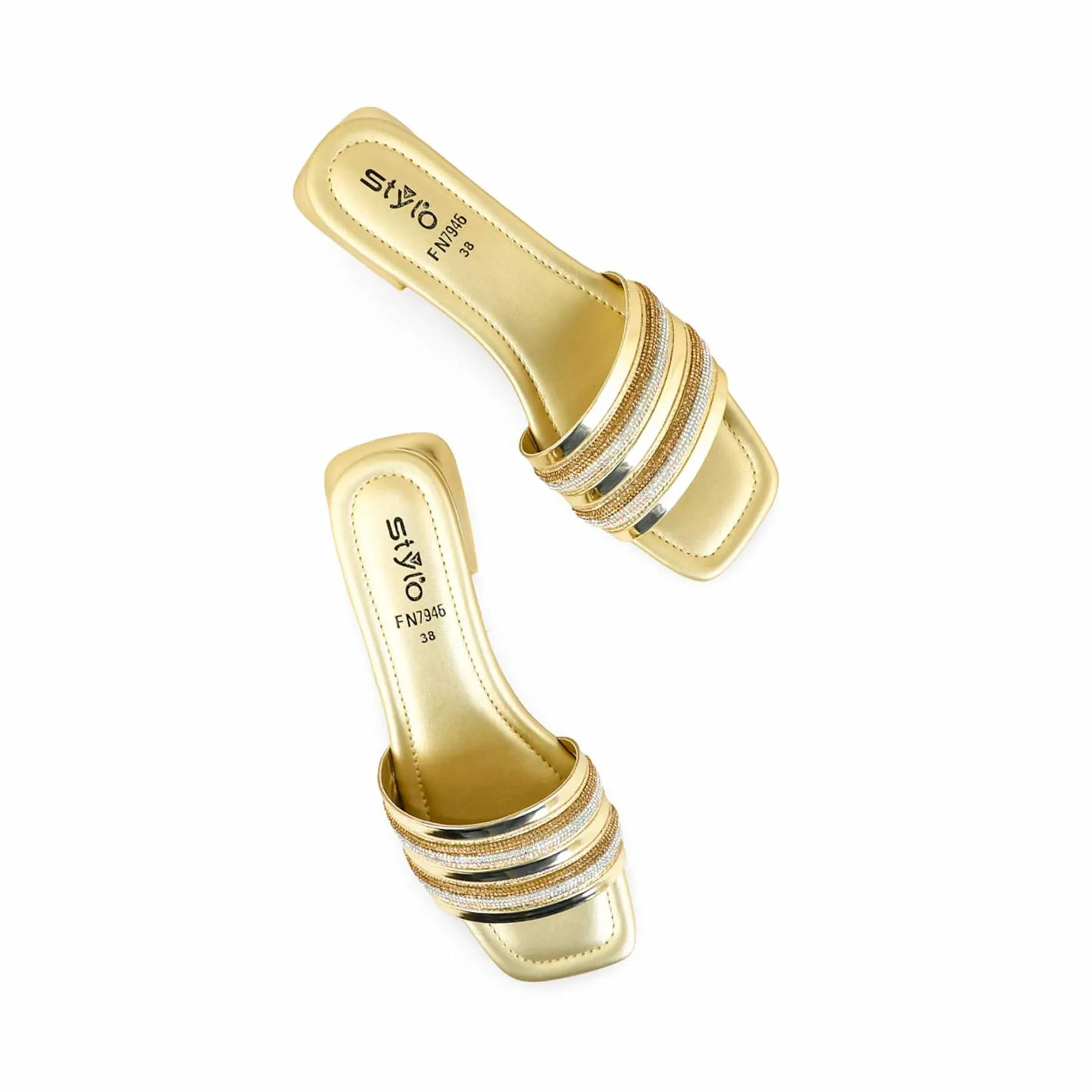 Bold Comfort City Spark Golden Fancy Slipper FN7946