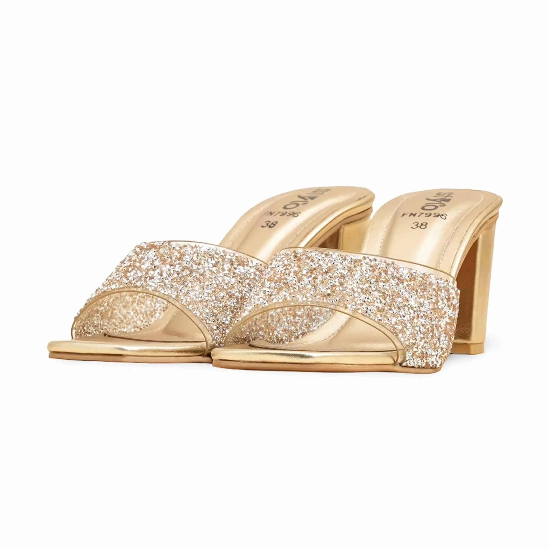 Golden Fancy Slipper FN7996 Luxury Booties Run Proof