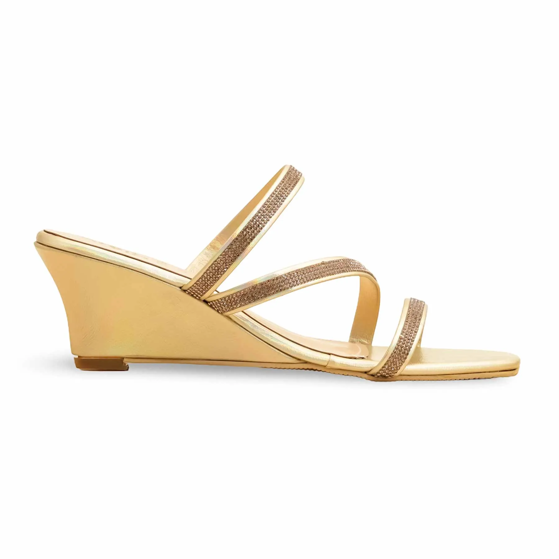 Golden Fancy Slipper FN7999 Lace Up