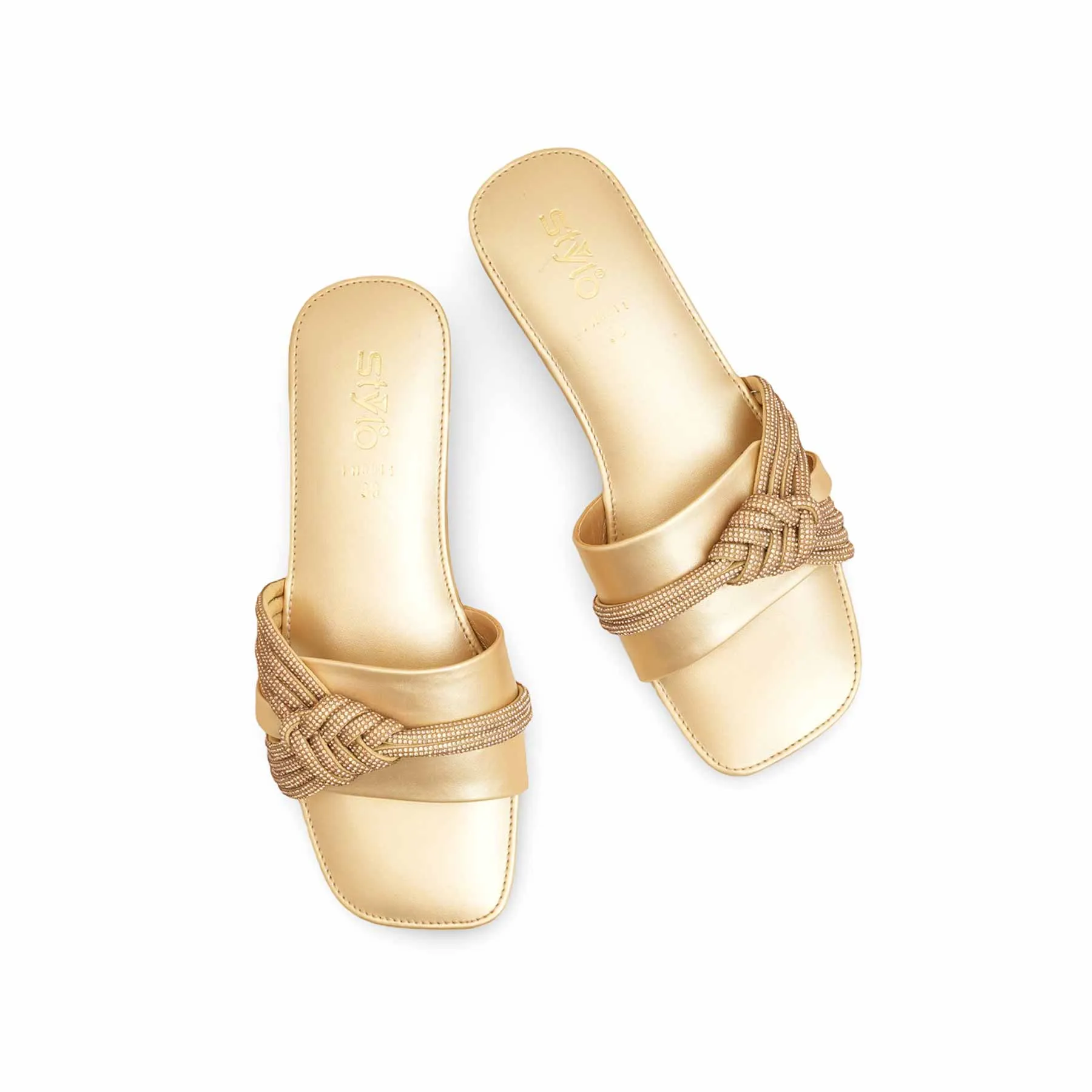 Forest Step Golden Fancy Slipper FN8011