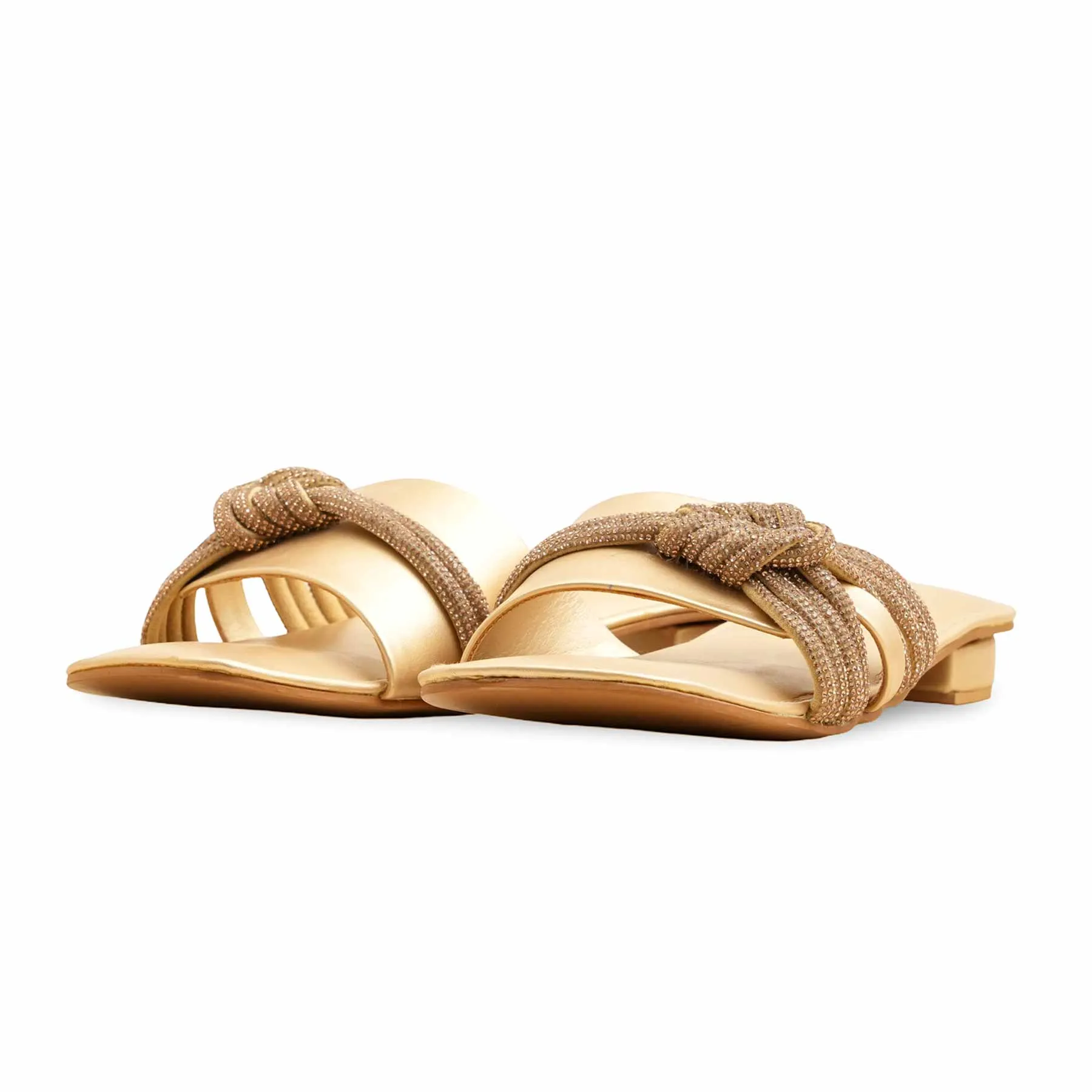 Rock Glow Golden Fancy Slipper FN8011