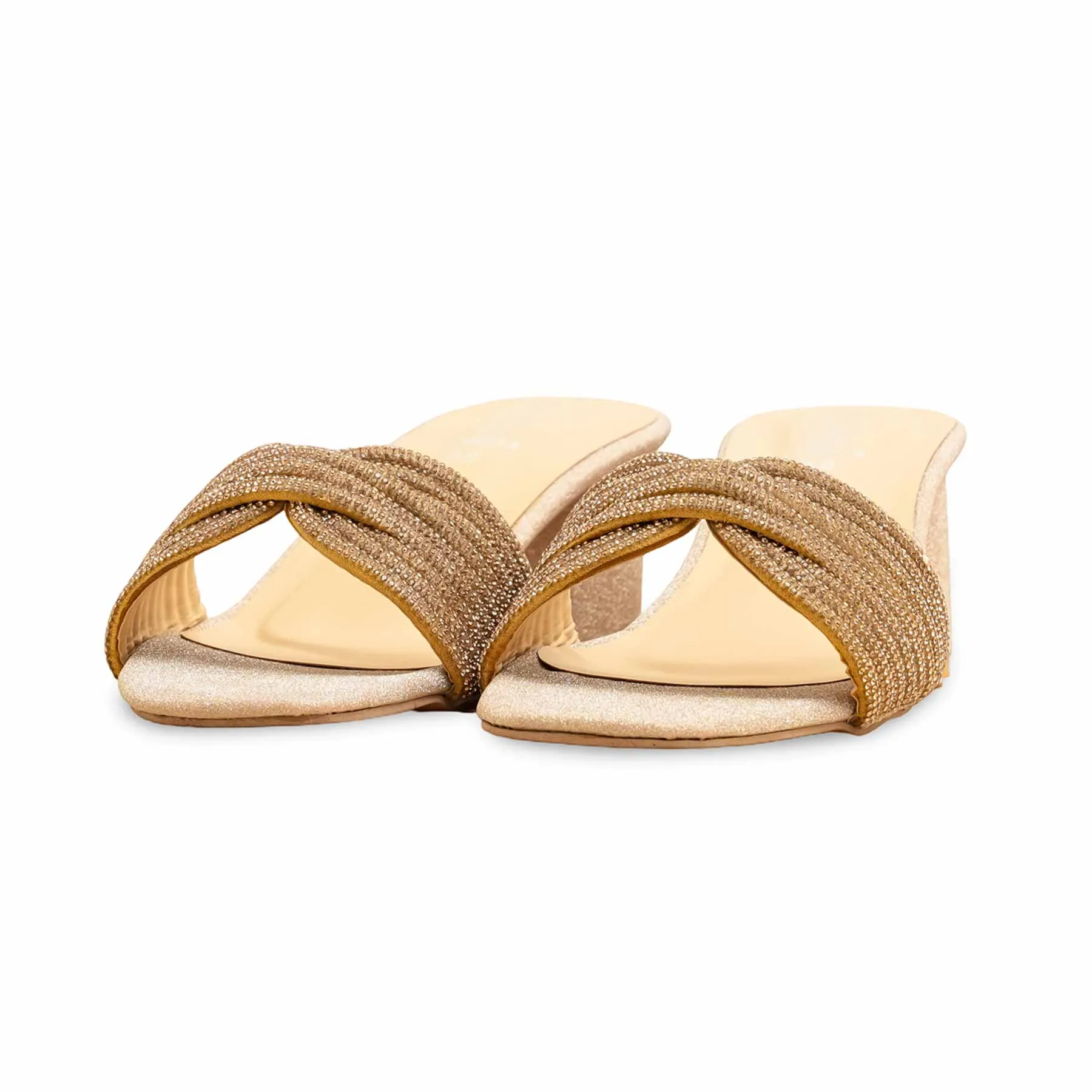 Golden Fancy Slipper FN8014 Smart Sandals