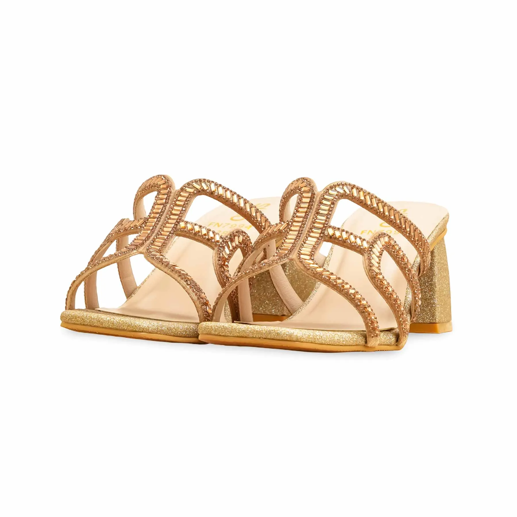 Golden Fancy Slipper For Ladies FN7994 Posture Spark Casual boots