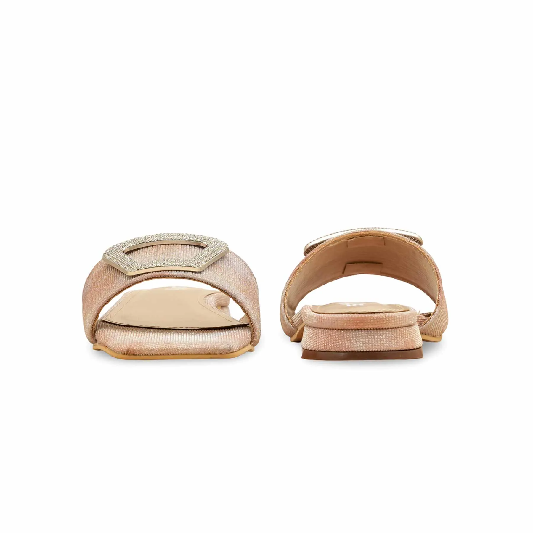 Golden Formal Slipper For Women FRS002 Everyday Comfort