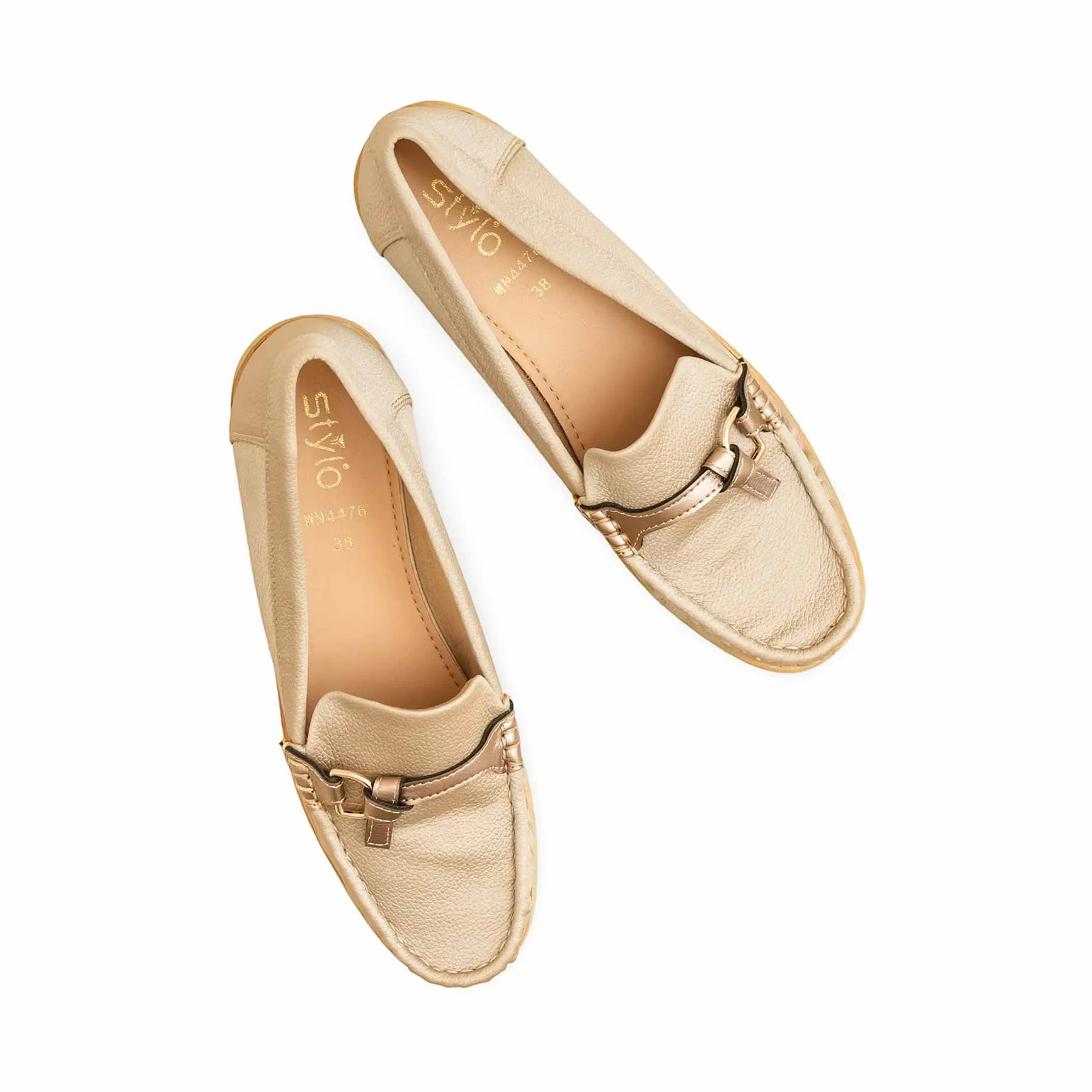 All Purpose Wide Sole Golden Moccasin WN4476
