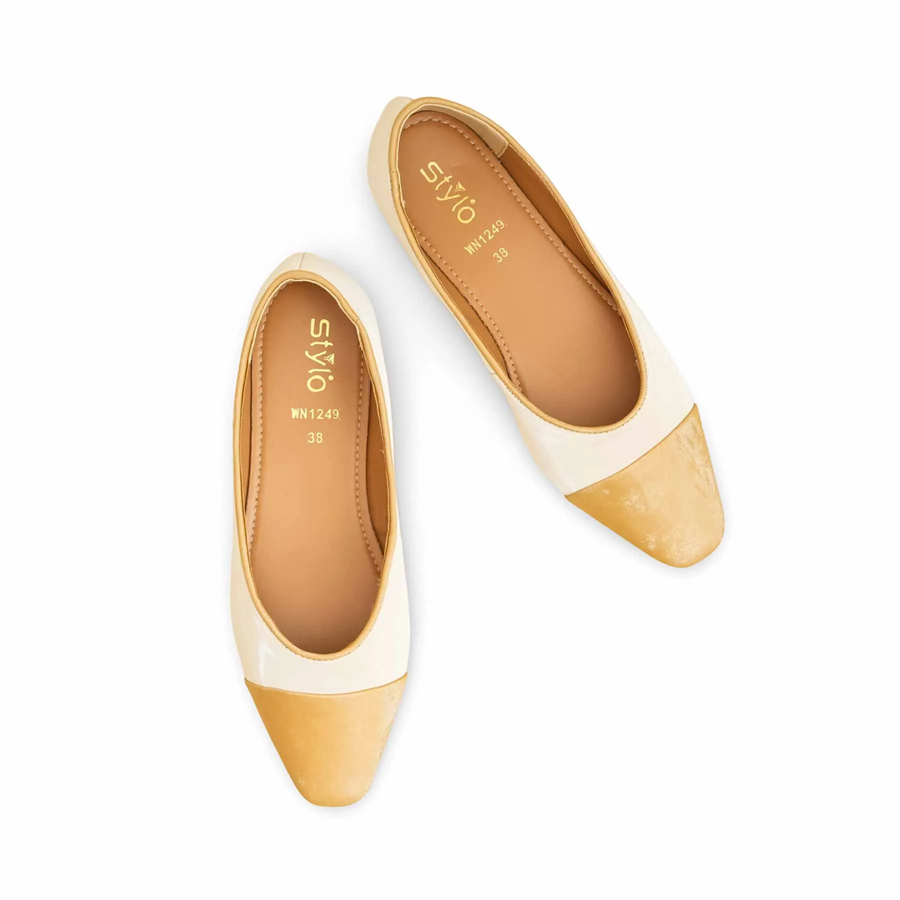 Golden Women Pumps WN1249 Air Vent