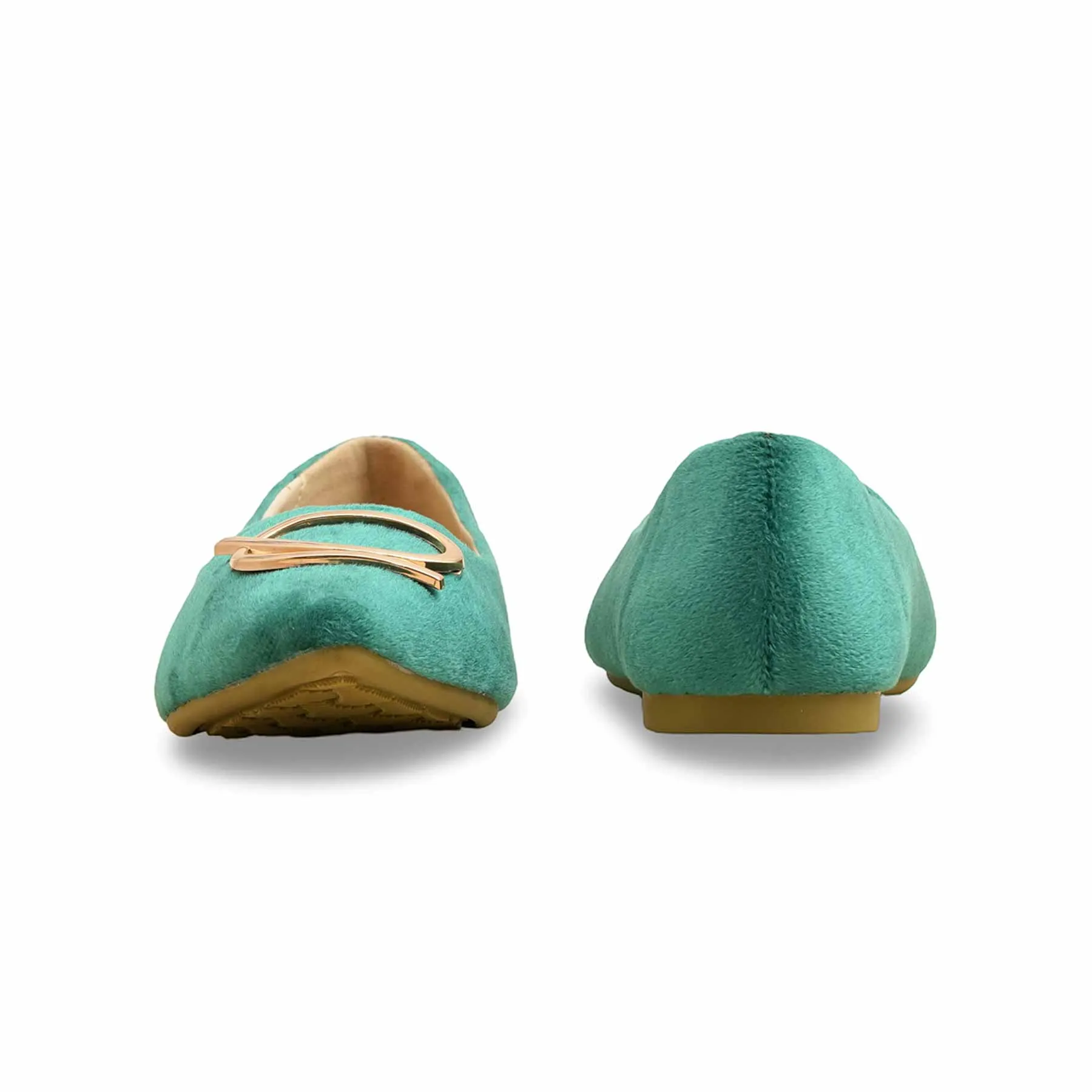 Fit Step Air Cushioning Green Casual Pumps WN1273