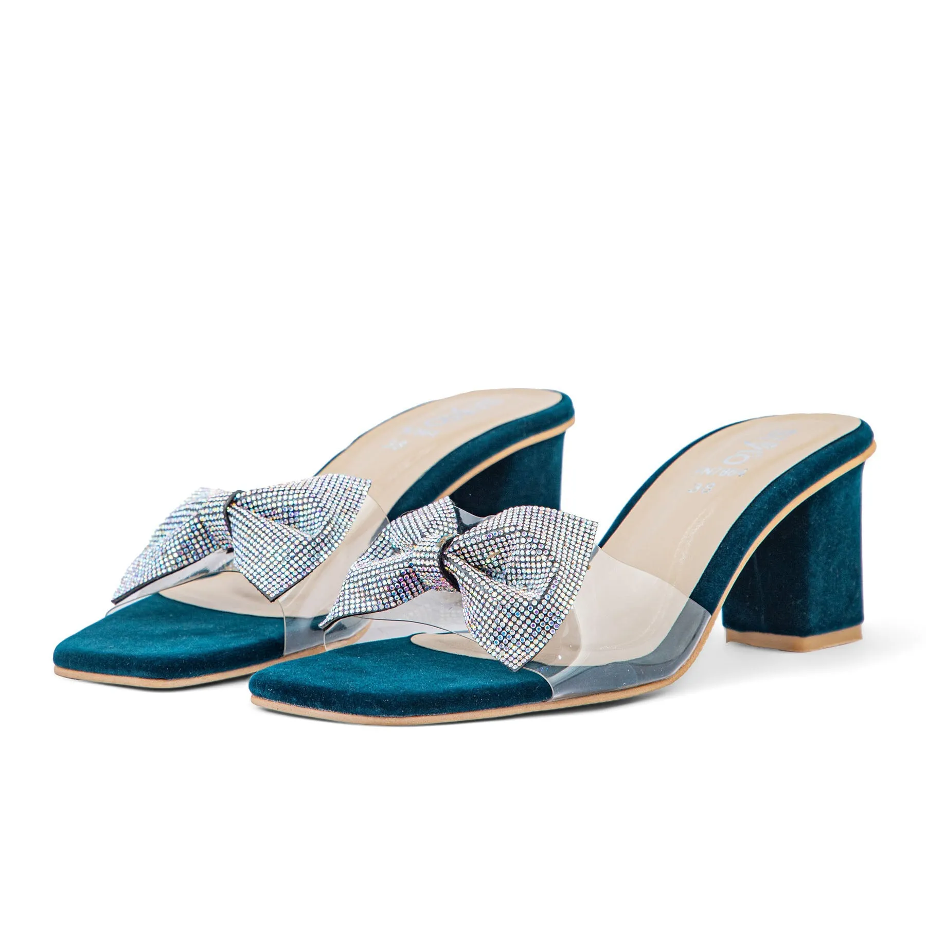 Green Fancy Slipper FN7864 High Lift Special Touch