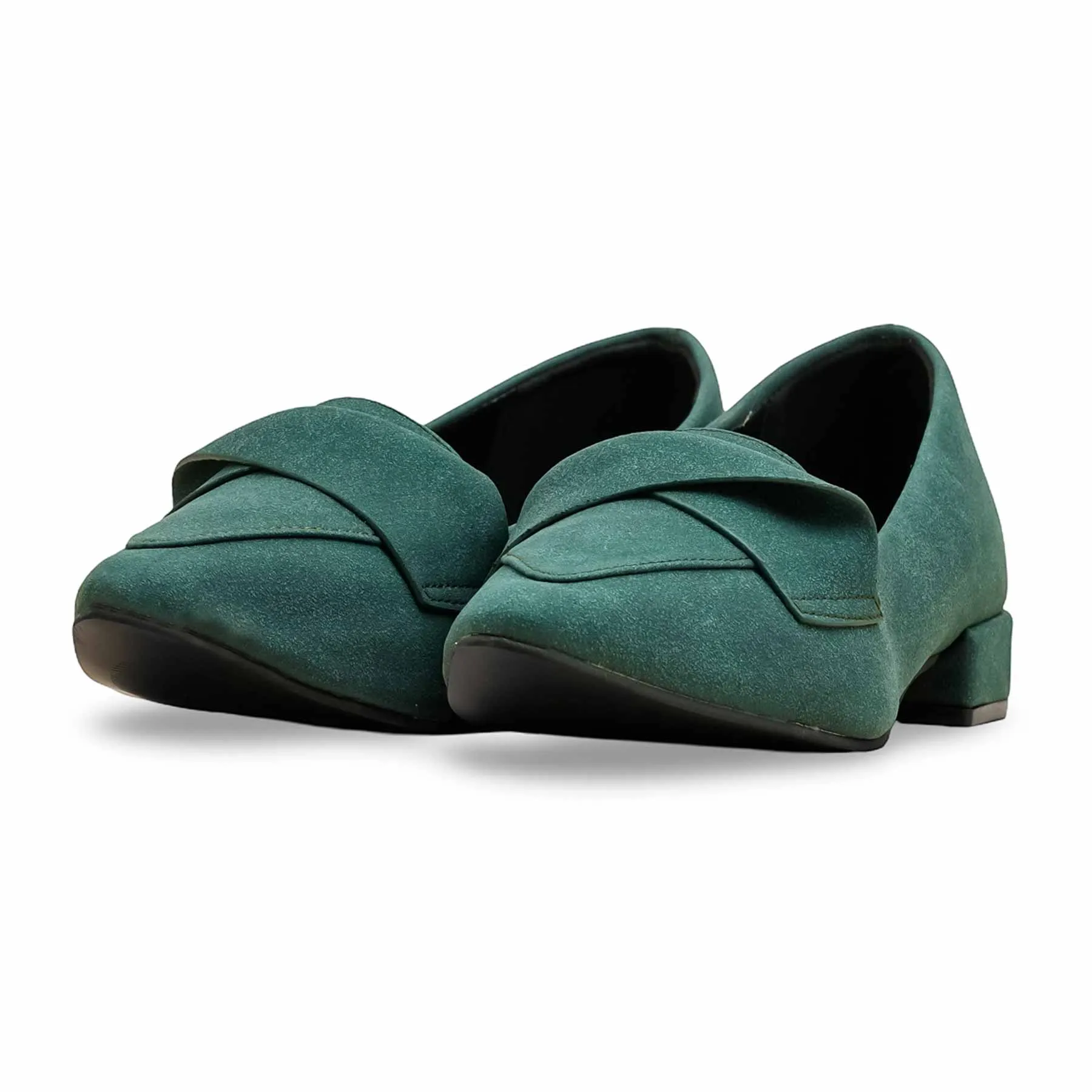 Designer Touch Green Pumps For Women WN1300