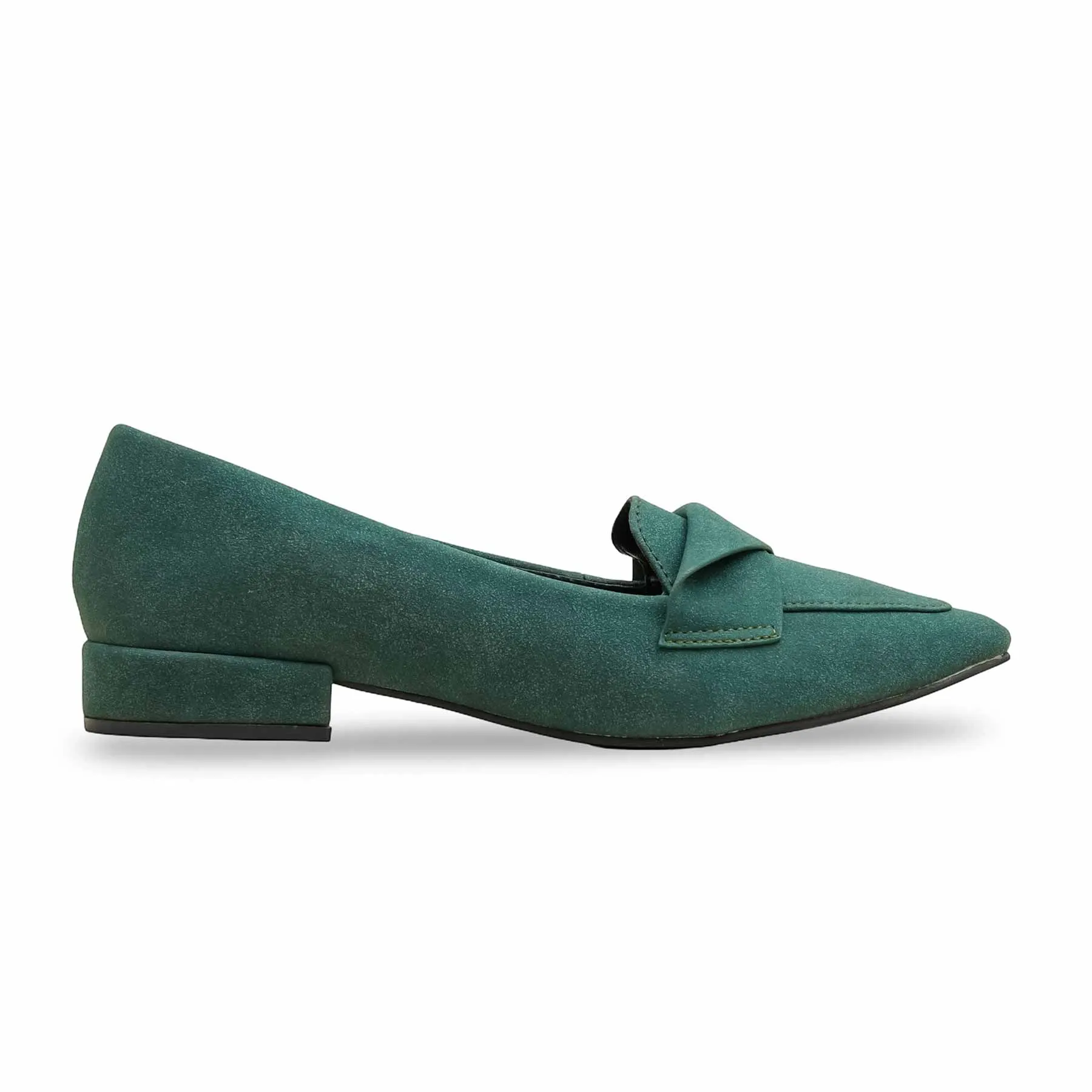 Green Pumps For Women WN1300 Trendy Heels Elegant Footwear