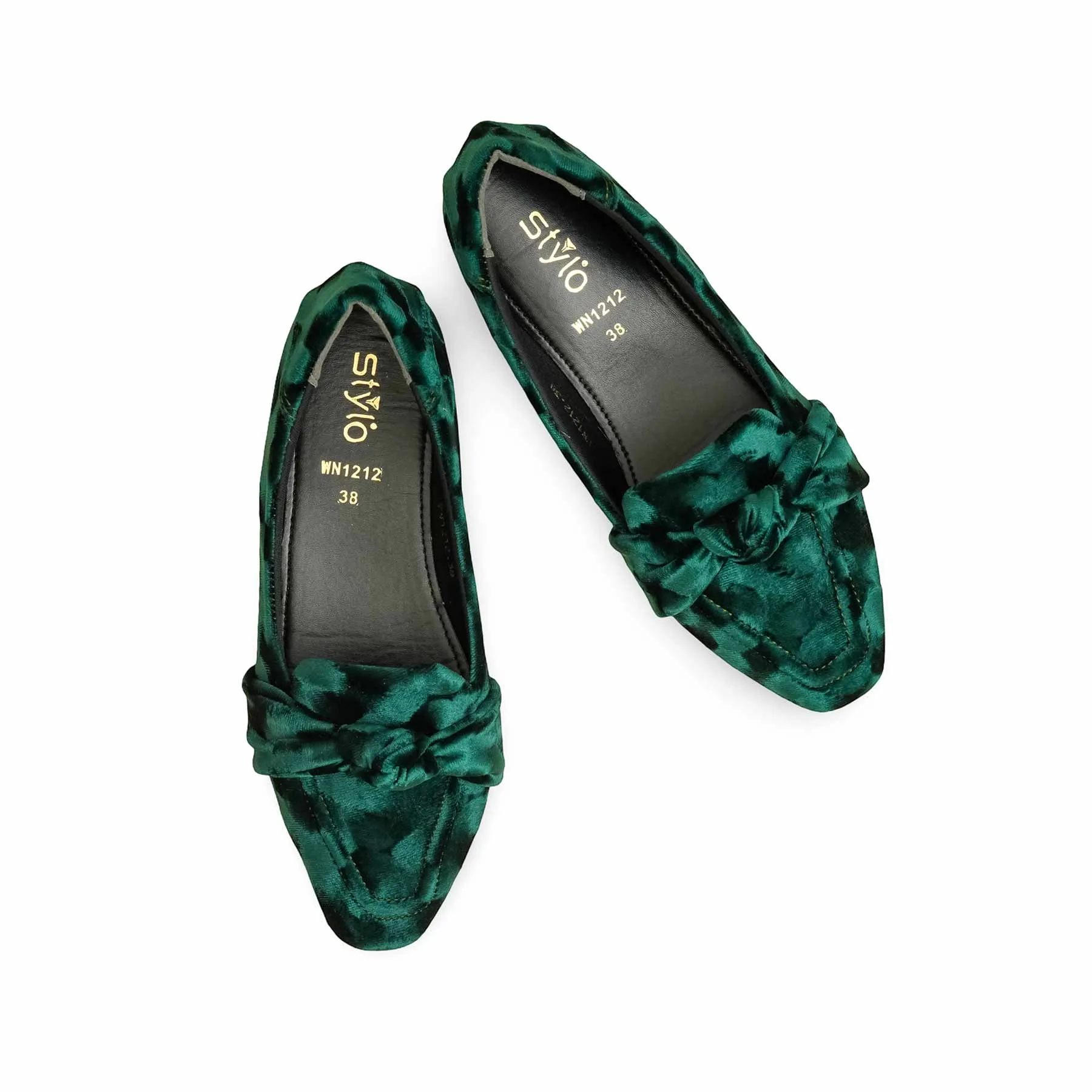 Green Women Pumps WN1212 Island Mood
