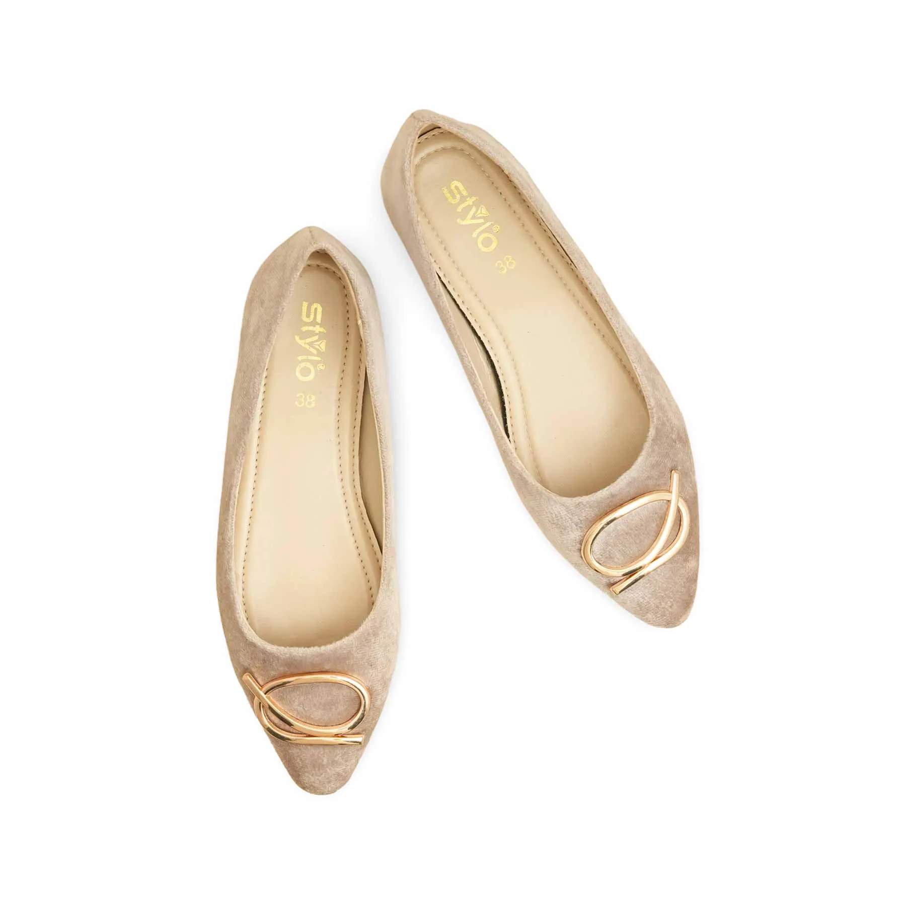 sole Grey Casual Pumps WN1273