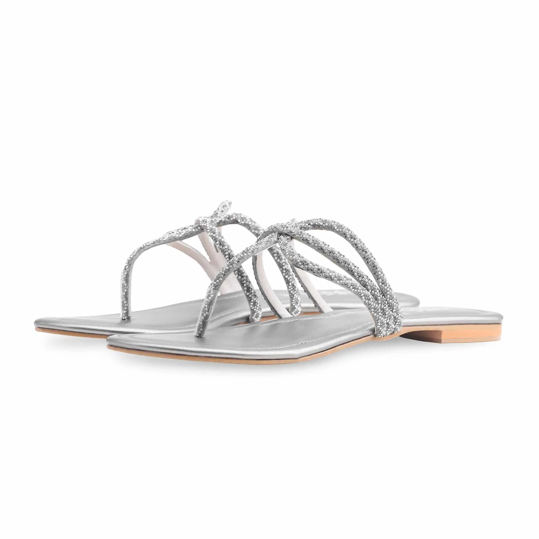 Grey Fancy Women Chappal FN0761 Mountain Walk