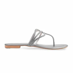 Grey Fancy Women Chappal FN0761 Shore Walk