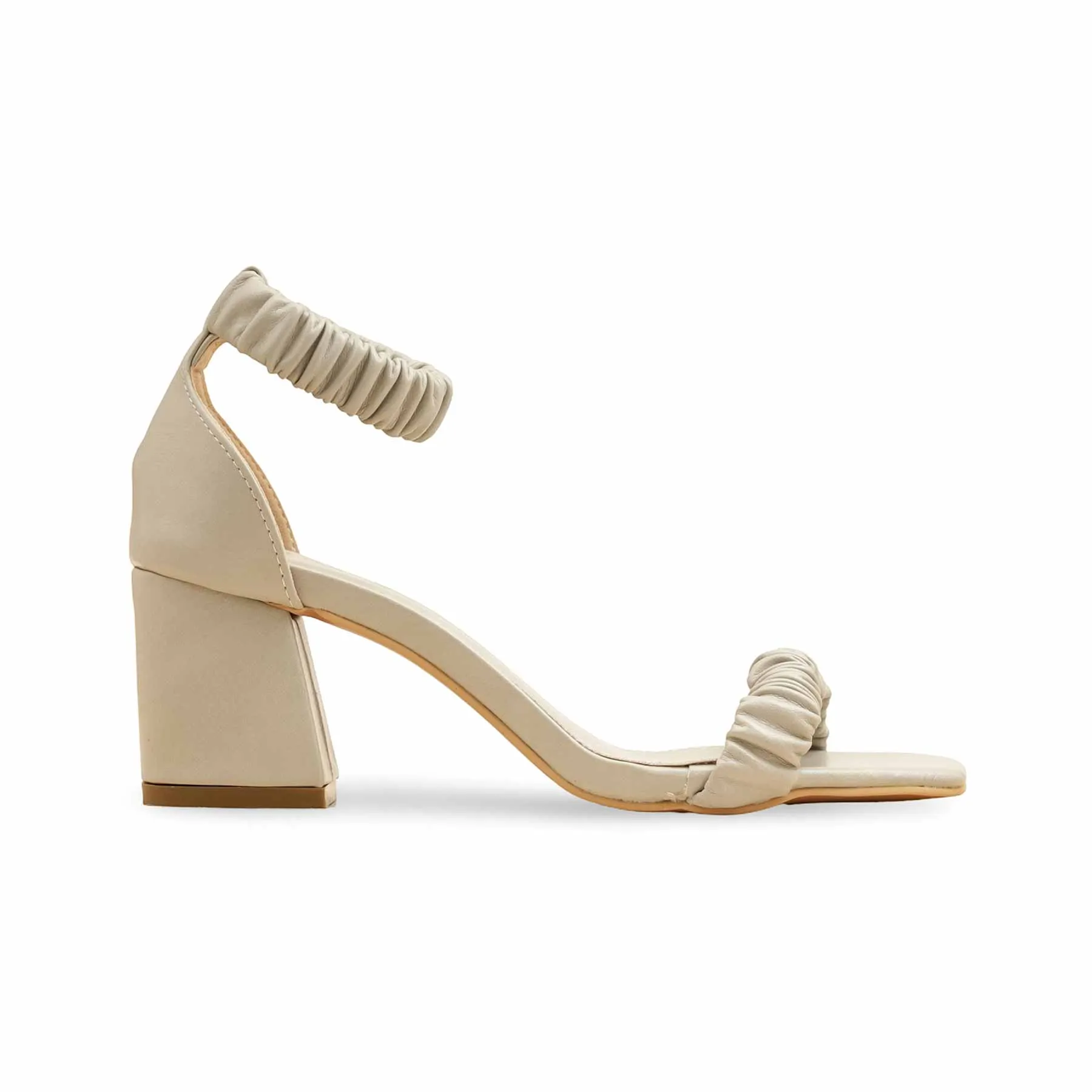 Stylish Pumps Grey Formal Sandal For Ladies FR5410