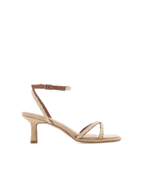 Soft Appeal NYC Chic HARISSA - NATURAL RAFFIA