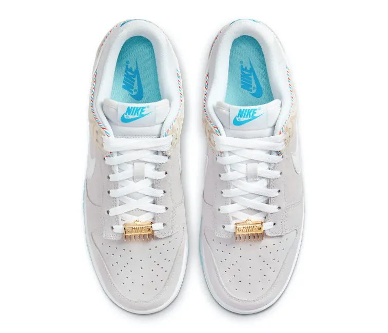 Men's Nike Dunk Low Retro SE (BarberShop) Silent Walk Rubberized Edges