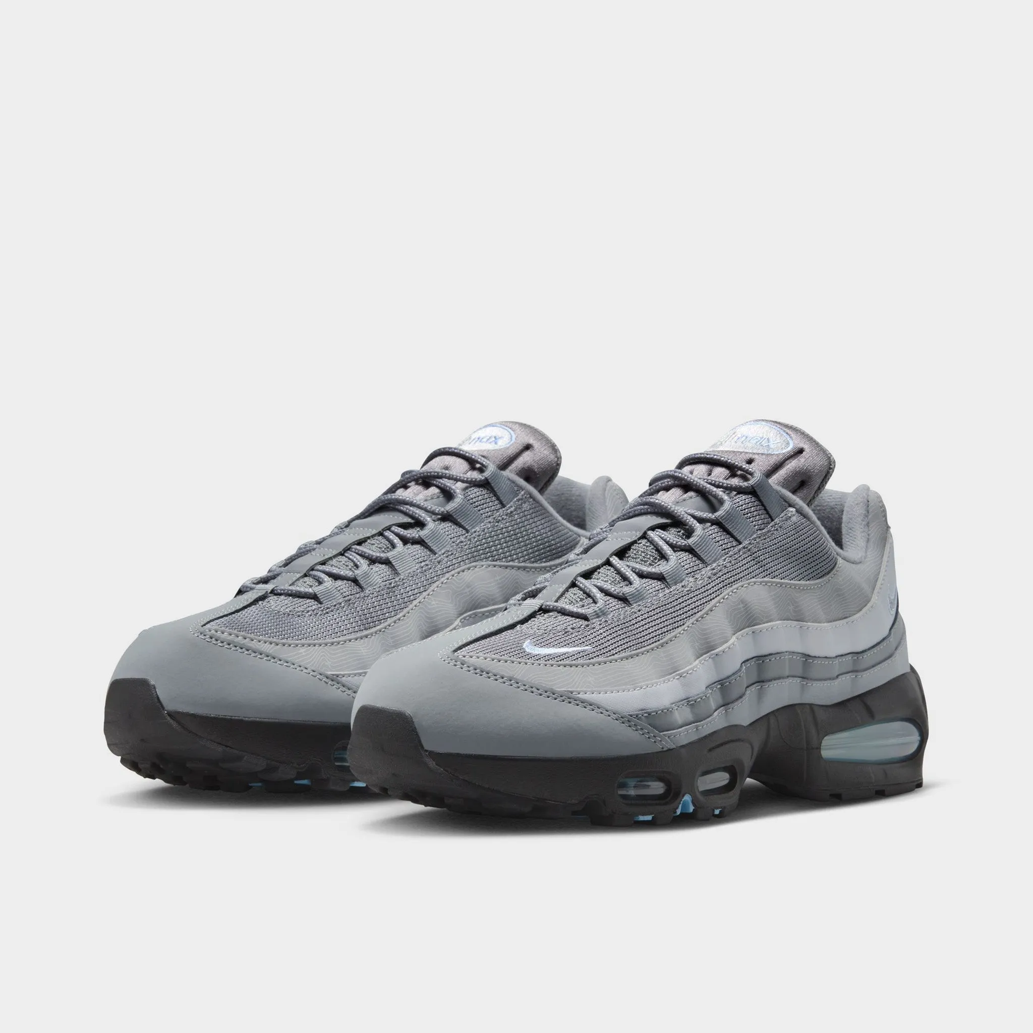 Nike Air Max 95 OG Cool Grey / Psychic Blue Iconic Piece Removable Footbed System