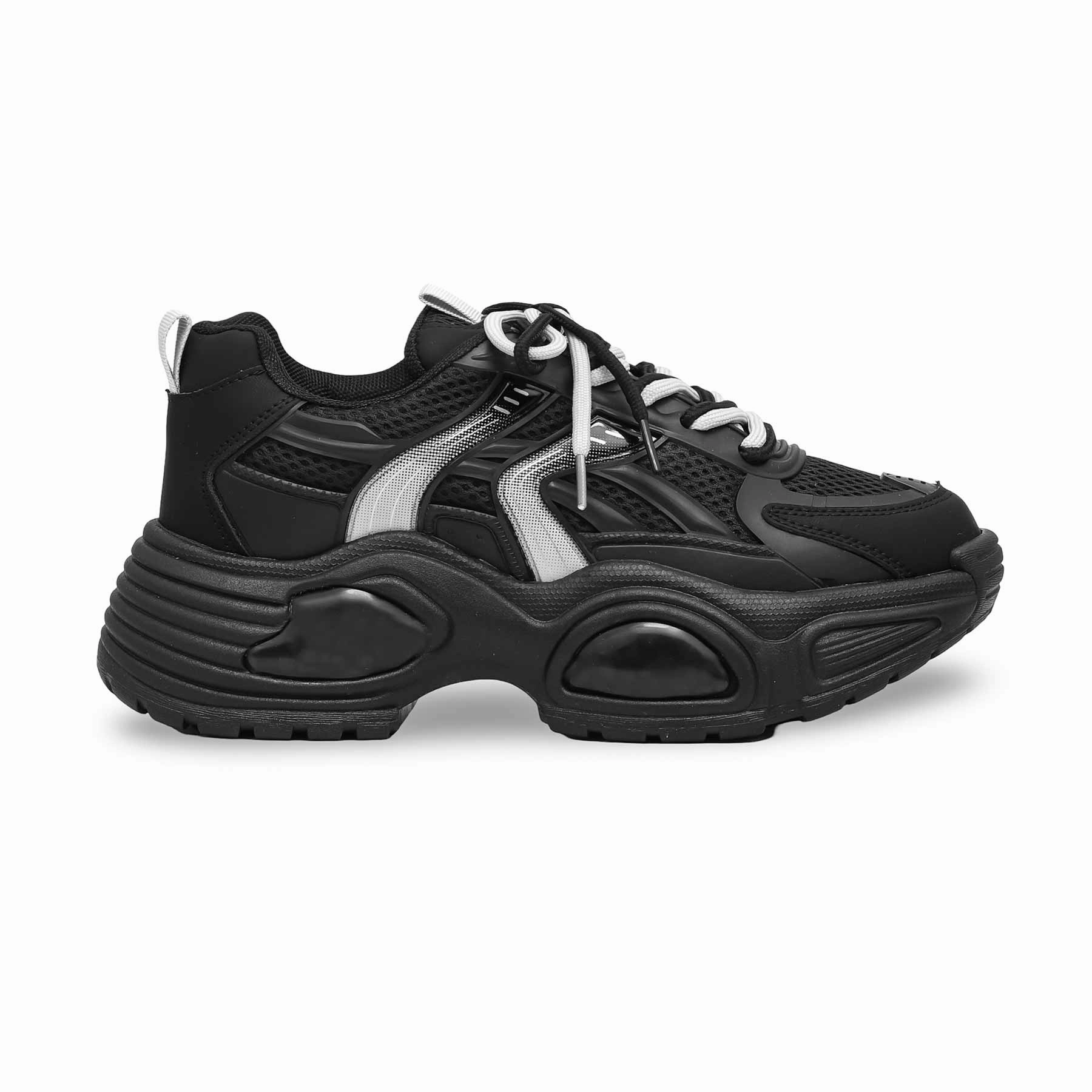 All-day breathability Basketball Ready Black Casual Sneaker AT7341