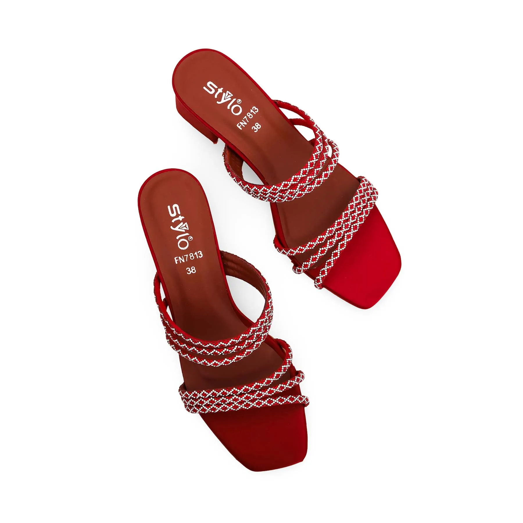 Maroon Fancy Slipper FN7813 After Hours