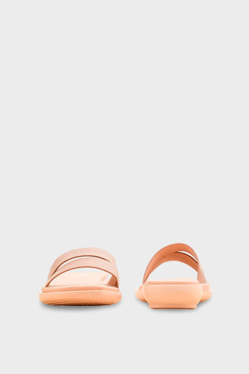 Flexible Groove Design Pink Casual Softy For Ladies CLS044