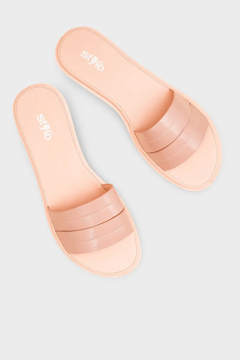 heeled Pink Casual Softy For Ladies CLS044