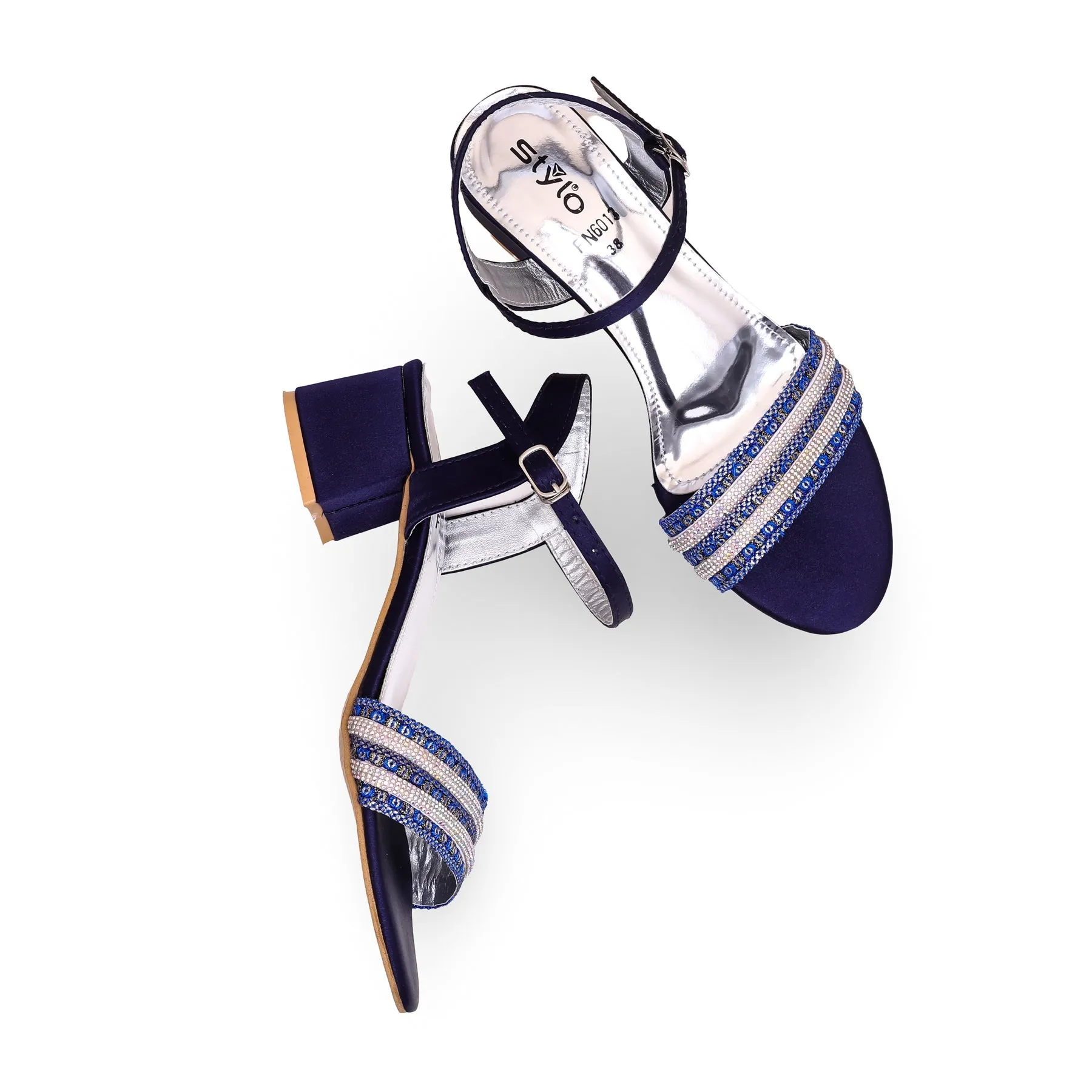 Blue Fancy Sandal FN6013 Refined Comfort