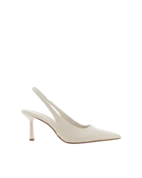 IDANA - BONE SAFFIANO SHINE Fashion Booties Memory Pad