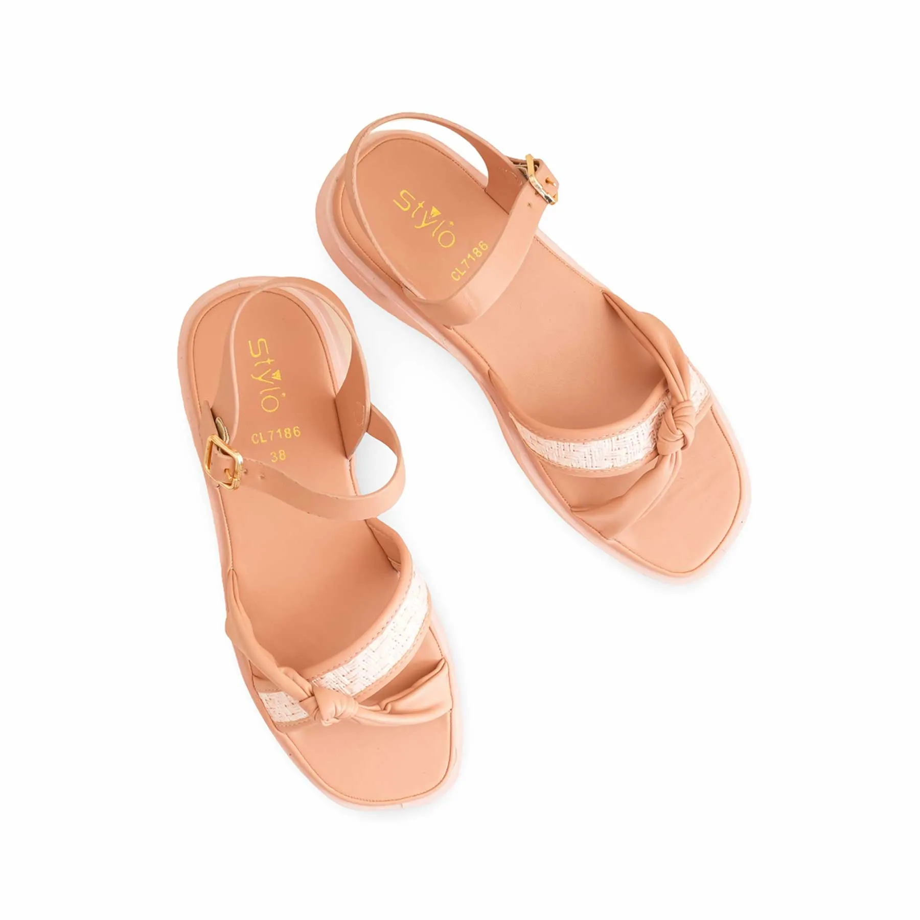 Feminine Feel Pink Casual Sandal CL7186