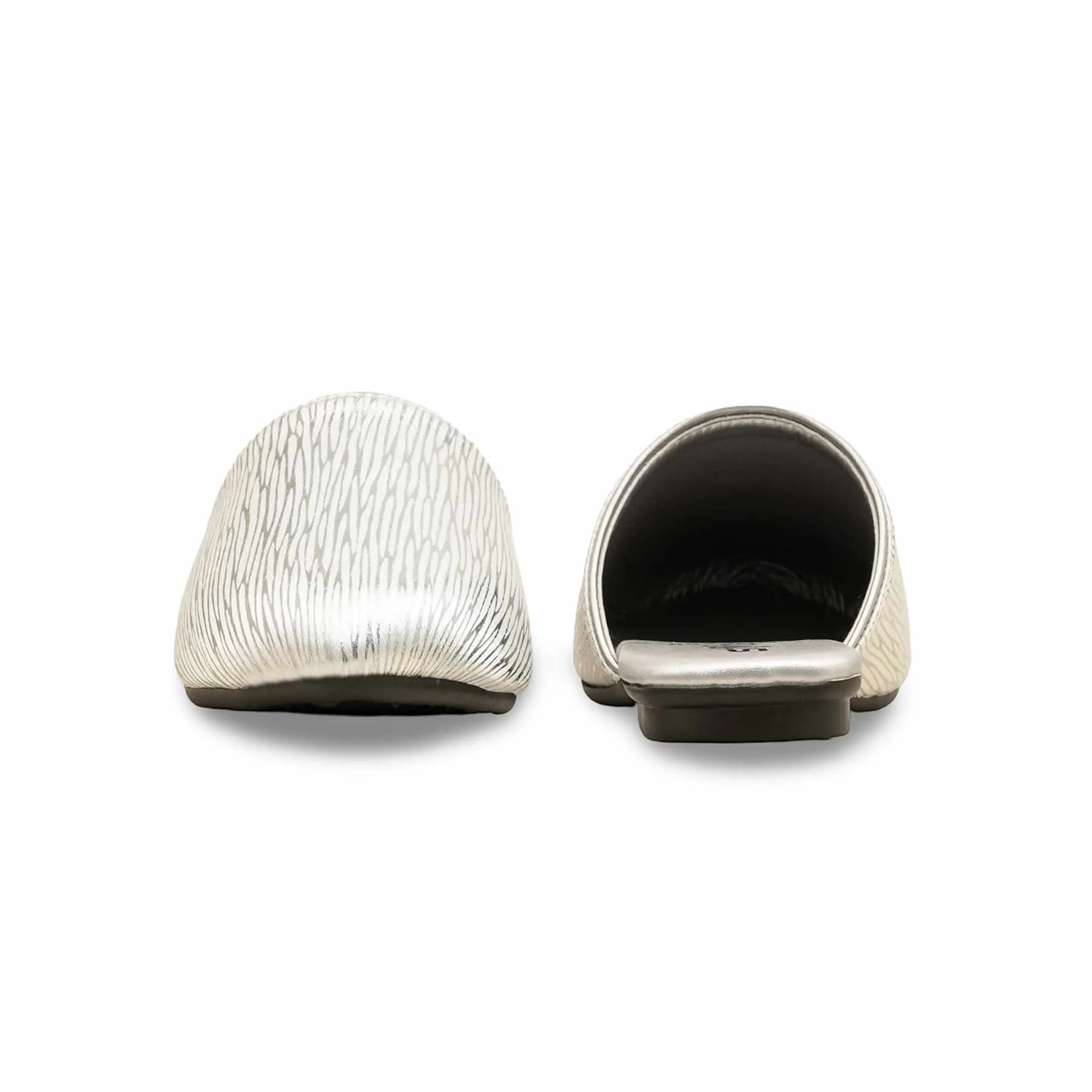 Comfy Spark Silver Back Open For Women WN5466