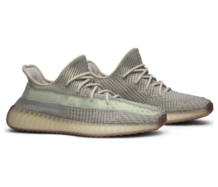 Adidas Yeezy Boost 350 V2 (Citrin Non-Reflective) Ultra Breathable Knit Fashion Active