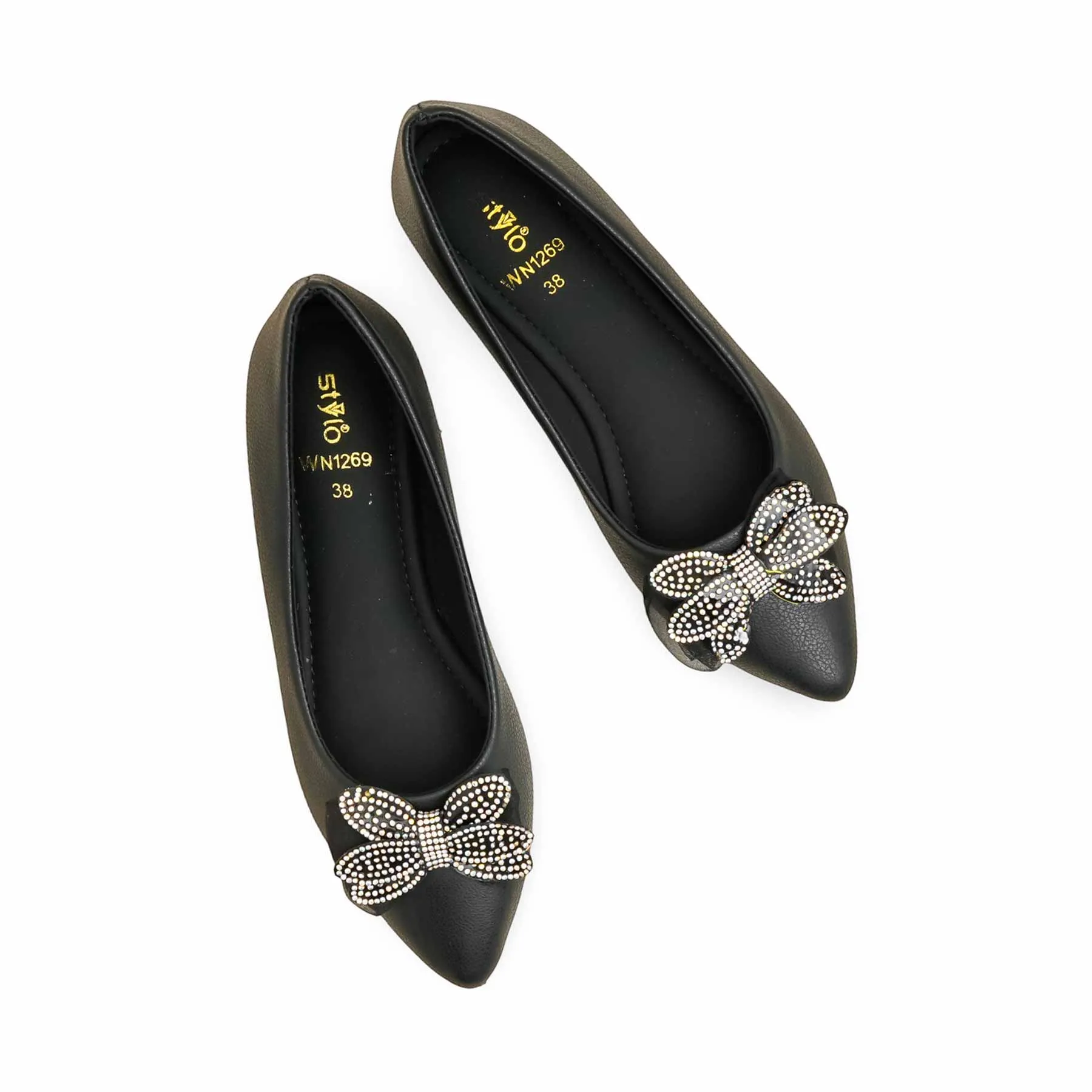 Black Pumps WN1269 Street Mood portable