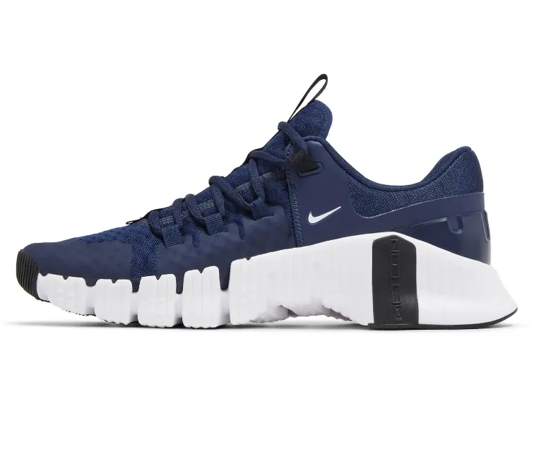 Men's Nike Free Metcon 5 (College Navy) Wide Footbed Stability Arch