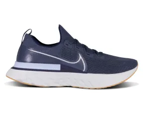 Men's Nike React Infinity Run FK (Blue Fox) Foot Cushion Flex grooves