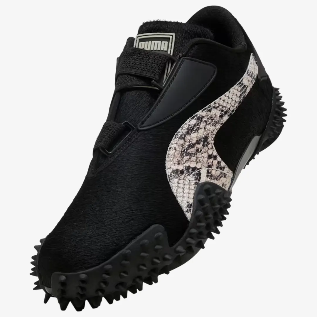 Simple Touch Outfit Choice mens puma x a$ap rocky mostro og pony hair (puma black/desert dust)