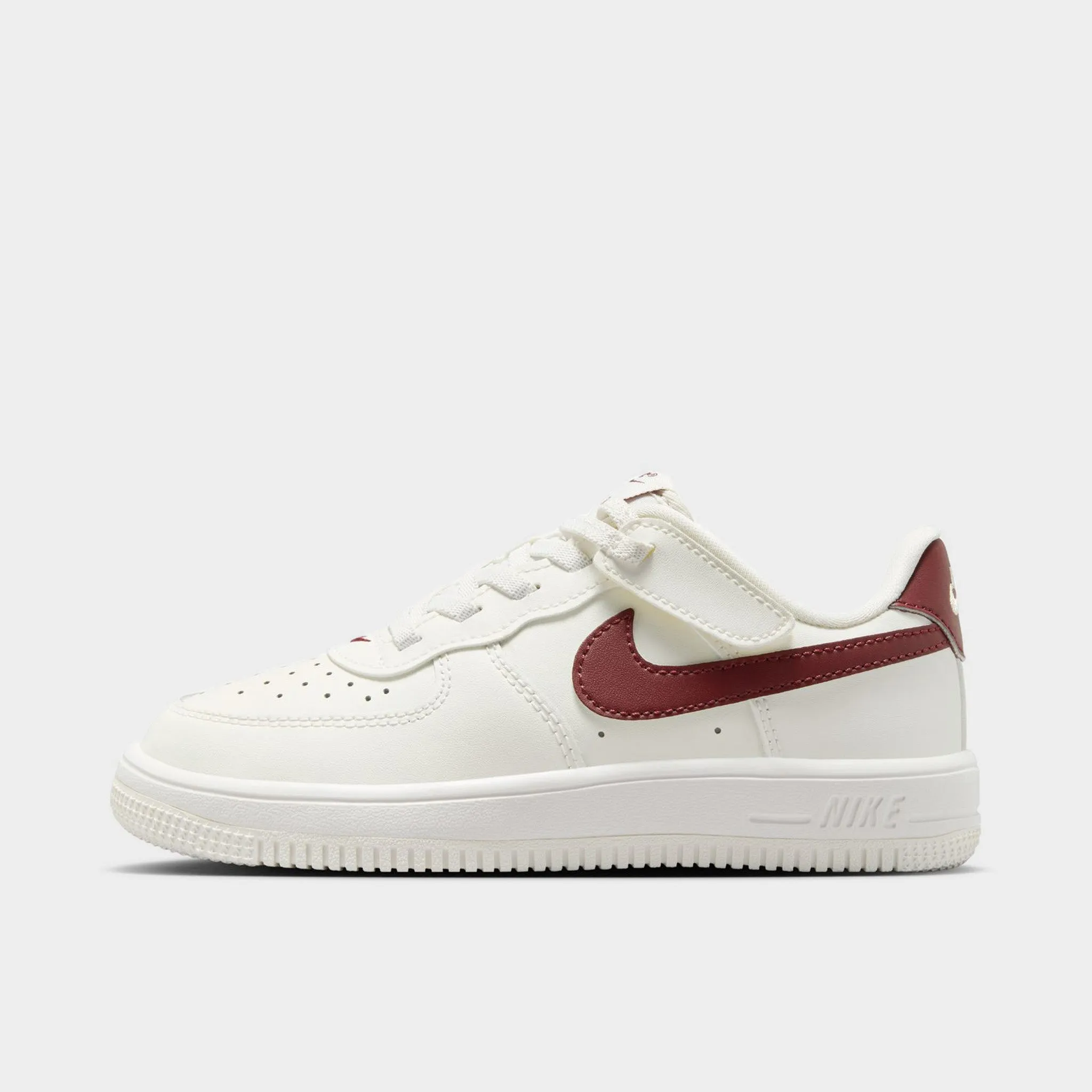 Comfort Fit System Nike Air Force 1 Low EasyOn PS Sail / Dark Team Red