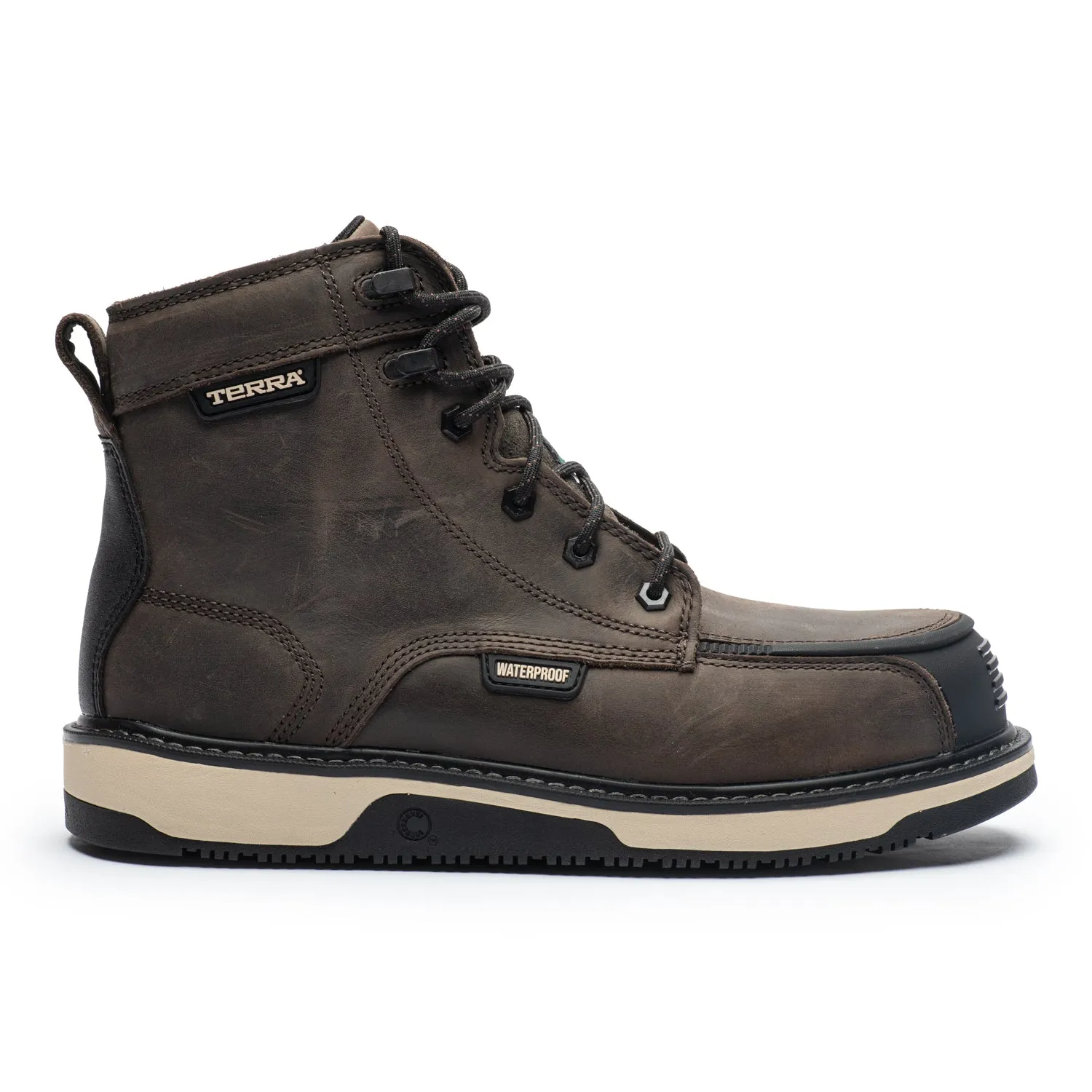 Ironstone Men's 6" Composite Toe Work Boots 839GDB - Limited Sizing Protective Design