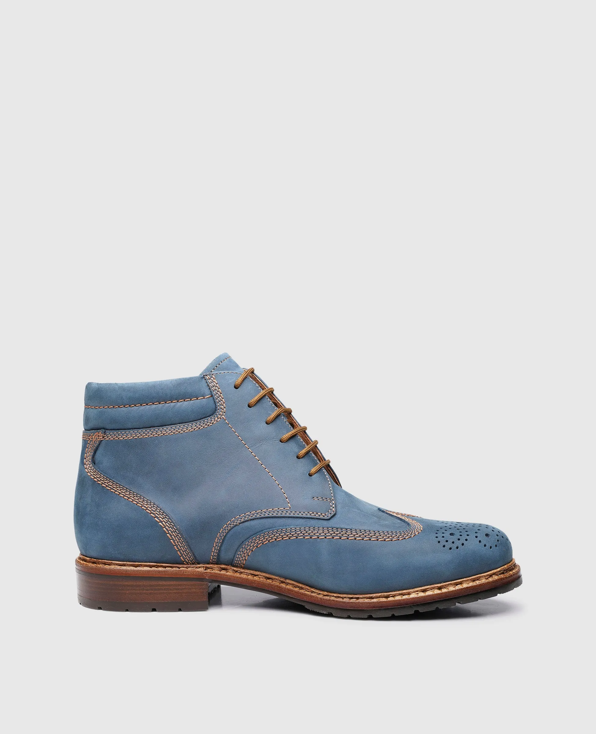 Janosh K Full-Brogue M - Denim Indoor Daily