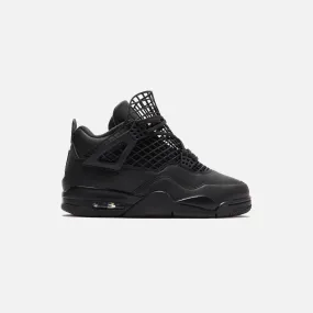 Jordan WMNS Air Jordan 4 Net - Black / Metallic Silver Cushioned Base