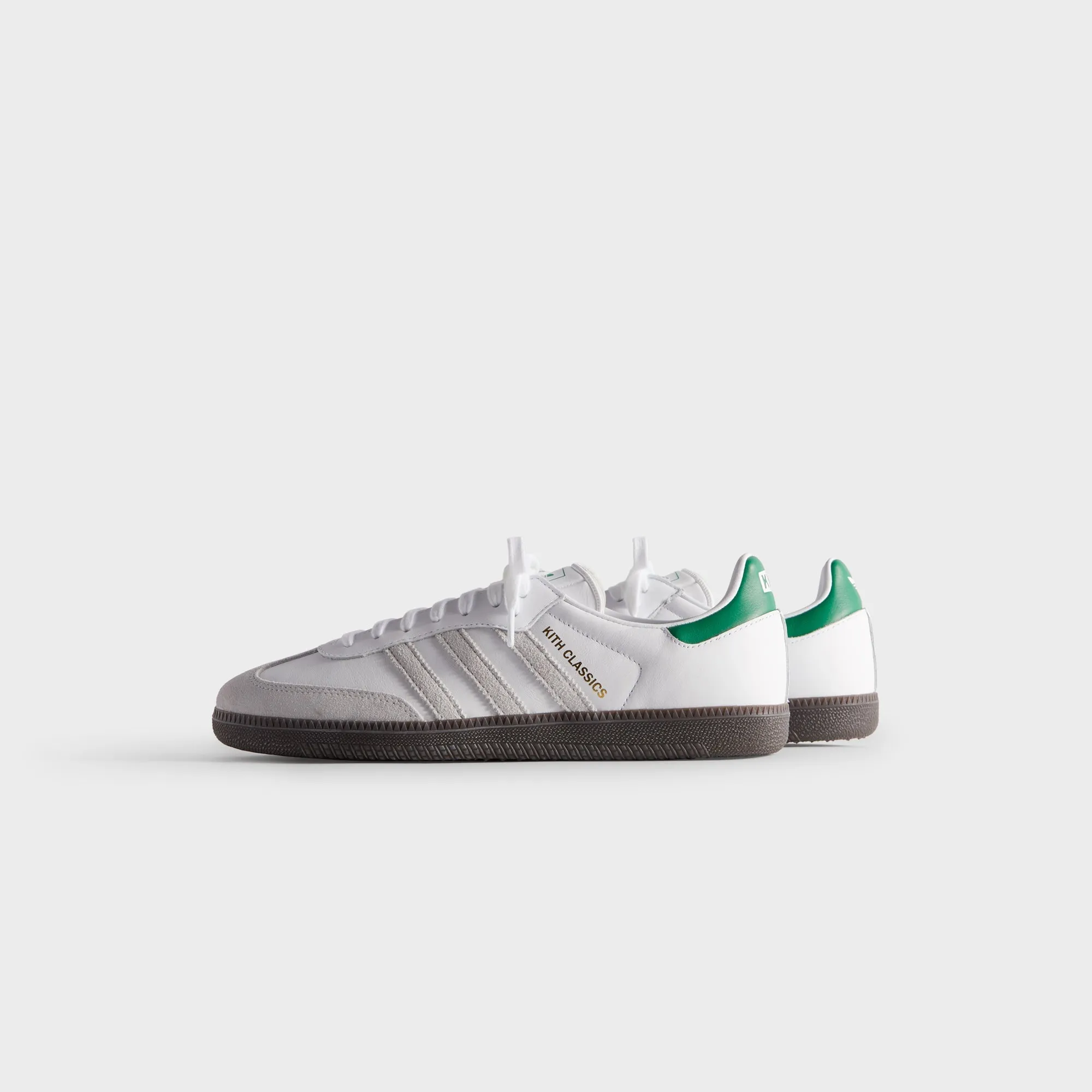 Gel Infused Cushioning Boosted flair Kith Classics for adidas Originals Samba OG - White / Green