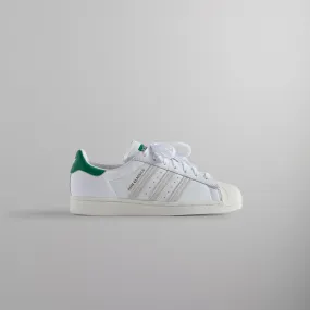 Kith Classics for adidas Originals Superstar - White / Fairway / Gold Torque Reduction Engineering