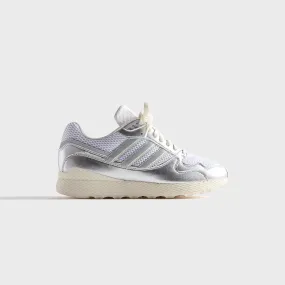 WaterResistant CushionedMidsole Kith for adidas Oregon Ultra Tech - White / Red / Silver Metallic