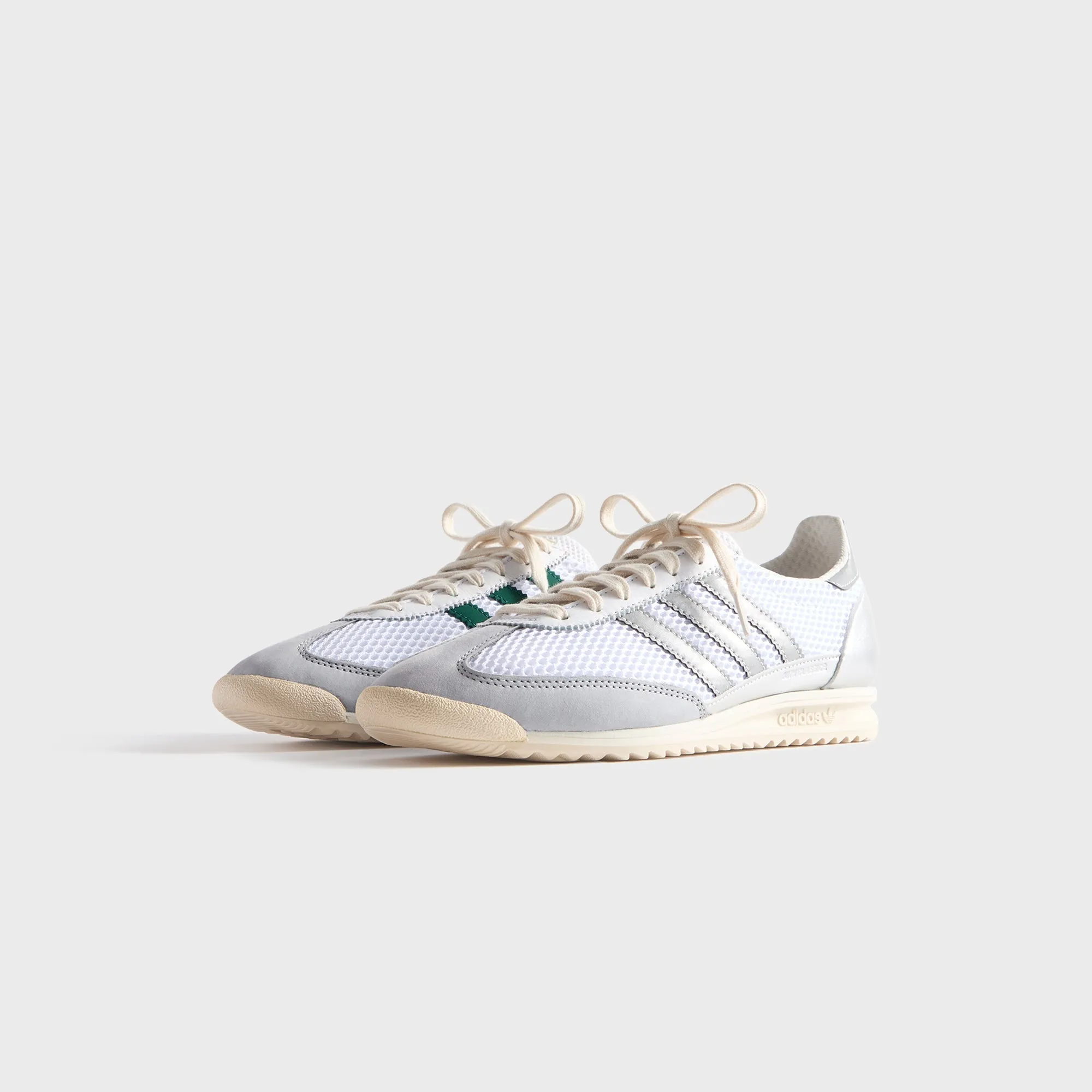 Kith for adidas SL 72 OG - Green / Metallic Silver Durable Stitching
